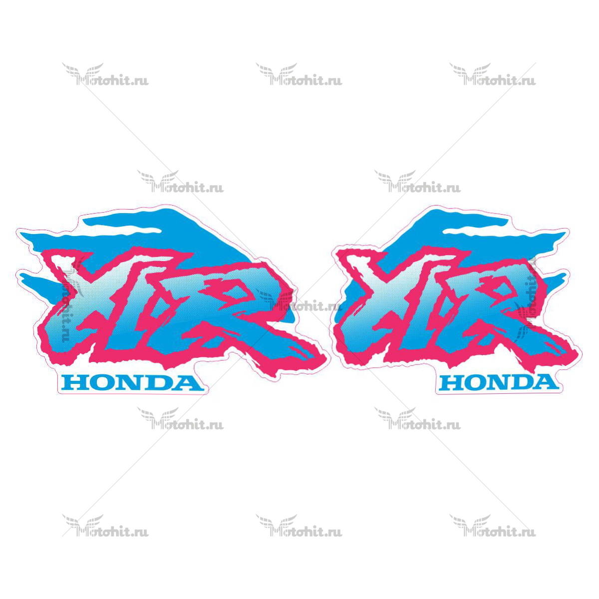 Комплект наклеек Honda XLR 1993