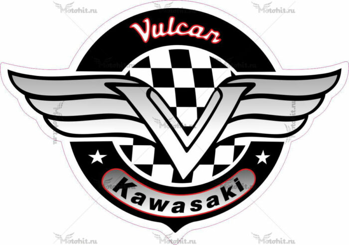 Наклейка Kawasaki VULCAN