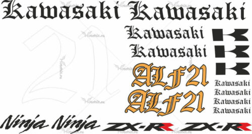 Комплект наклеек Kawasaki ZX-RR ALF