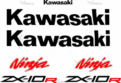Комплект наклеек Kawasaki ZX-10-R 2011