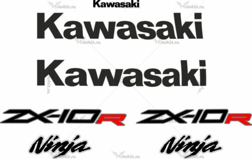 Комплект наклеек Kawasaki ZX-10-R 2012