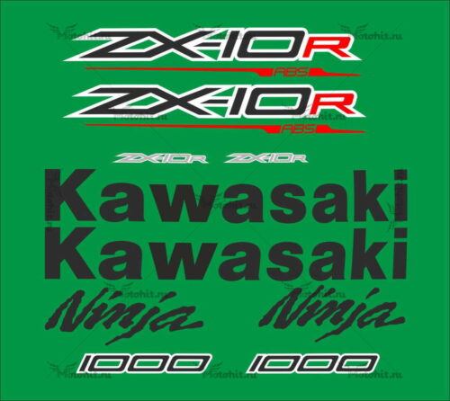 Комплект наклеек Kawasaki ZX-10-R 2014-2