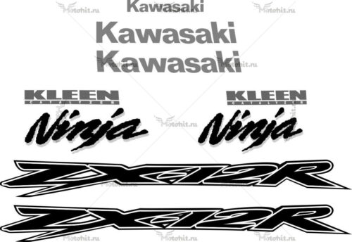 Комплект наклеек Kawasaki ZX-12-R 2000-2005