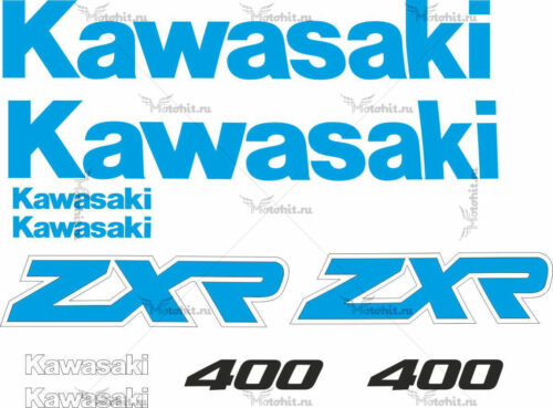 Комплект наклеек Kawasaki ZXR-400 1989