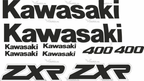 Комплект наклеек Kawasaki ZXR-400 1990