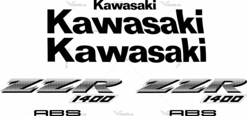Комплект наклеек Kawasaki ZZR-1400 2010