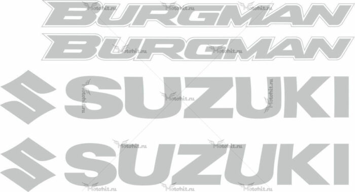 Комплект наклеек Suzuki BURGMAN-250