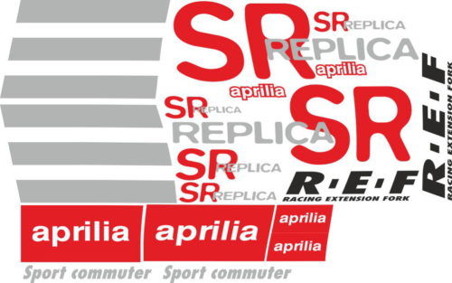Комплект наклеек Aprilia SR-REPLICA