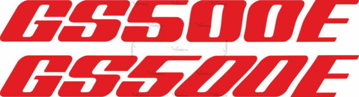 Наклейка SUZUKI GS-500-E