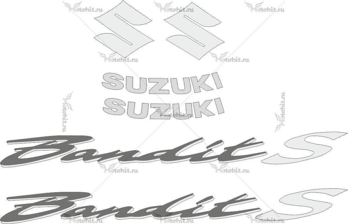 Комплект наклеек SUZUKI GSF-650-BANDIT-S 2005-2012