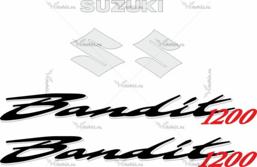 Комплект наклеек SUZUKI GSF-1200 1995-2006-BANDIT
