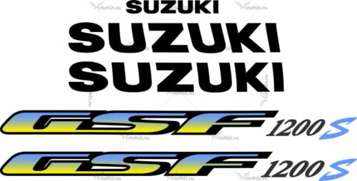 Комплект наклеек SUZUKI GSF-1200 1995-2006-BANDIT-Y