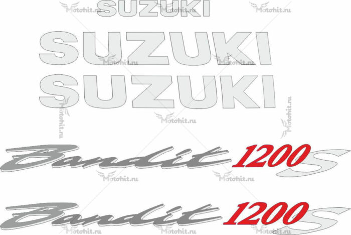 Комплект наклеек SUZUKI GSF-1200-S 1995-2006 BANDIT