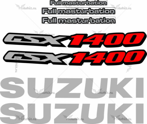 Комплект наклеек SUZUKI GSX-1400 2004