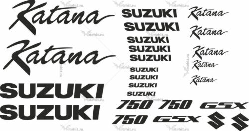 Комплект наклеек SUZUKI GSX-750 25-STICKER
