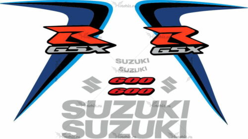Комплект наклеек SUZUKI GSX-R-600 2006-2
