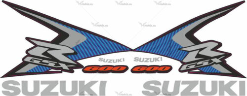Комплект наклеек SUZUKI GSX-R-600 2008 DARK