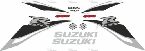Комплект наклеек SUZUKI GSX-R-600 2009 SILVER