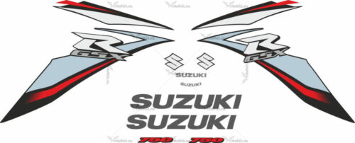 Комплект наклеек SUZUKI GSX-R-750 2009