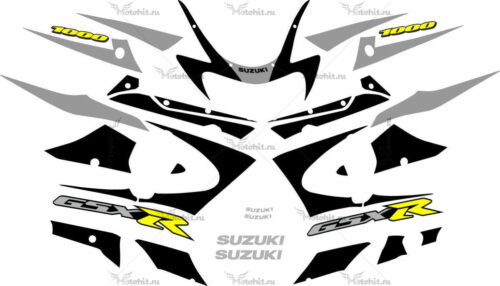 Комплект наклеек SUZUKI GSX-R-1000 2000-2002