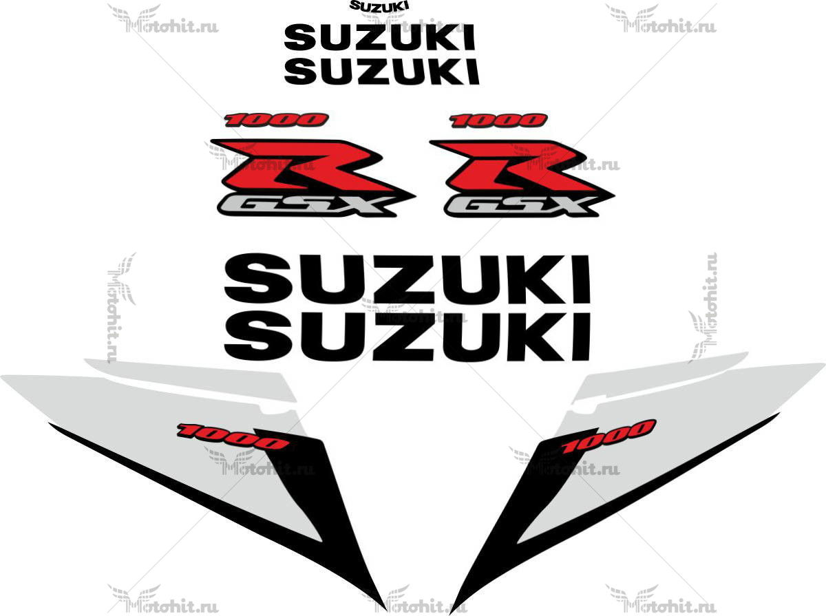 Комплект наклеек SUZUKI GSX-R-1000 2003-2004 PART