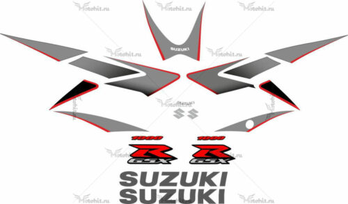 Комплект наклеек SUZUKI GSX-R-1000 2006-BLACK