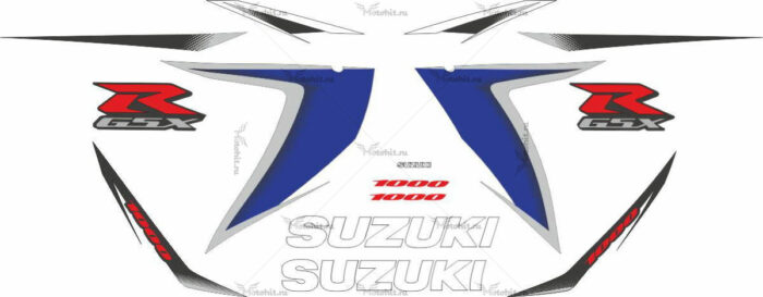 Комплект наклеек SUZUKI GSX-R-1000 2008