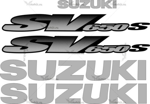 Комплект наклеек SUZUKI SV-650-S 2001 STRAIGHT