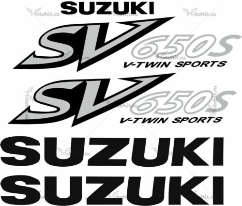 Комплект наклеек SUZUKI SV-650-S 2002