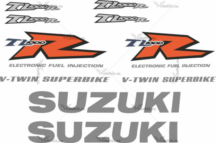 Комплект наклеек SUZUKI TL-1000-R 1999