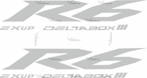 Наклейка Yamaha R6-EXUP-DELTABOX