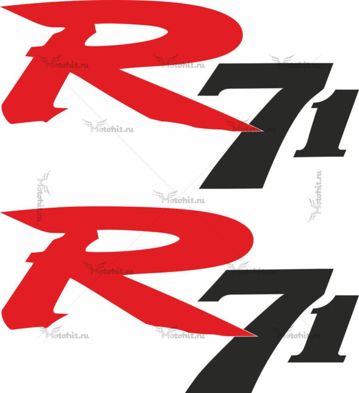 Наклейка Yamaha R71