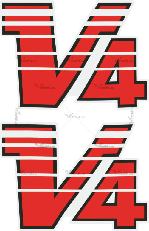 Наклейка Yamaha V4