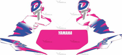 Комплект наклеек Yamaha DT-175 2000 MANCHA