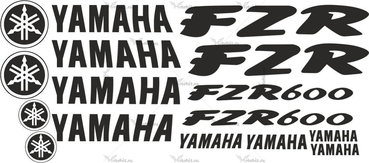 Комплект наклеек Yamaha FZR-600