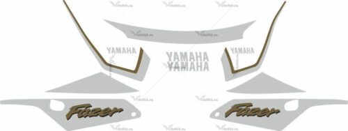 Комплект наклеек Yamaha FZS-600 2000 FAZER-GOLD