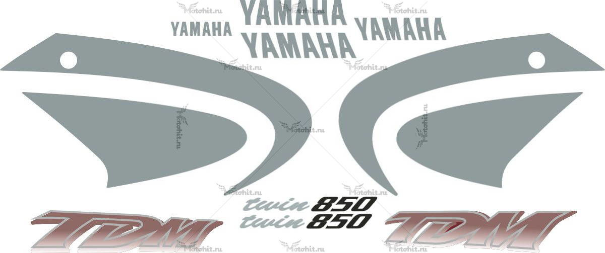 Комплект наклеек Yamaha TDM-850 1999