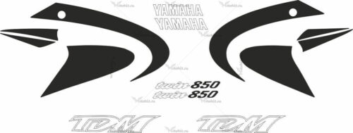 Комплект наклеек Yamaha TDM-850 2000-2001 CLASSIC-BLACK