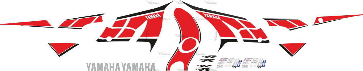 Комплект наклеек Yamaha TZR-SW