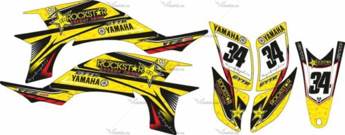 Комплект наклеек Yamaha YFZ-450