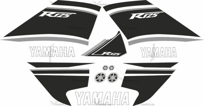 Комплект наклеек Yamaha YZF-125-R 2008