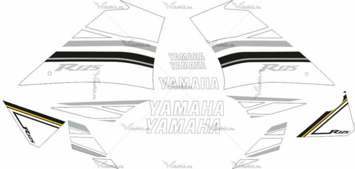 Комплект наклеек Yamaha YZF-125-R 2009