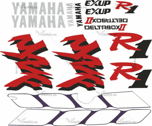 Комплект наклеек Yamaha YZF-R1 1998