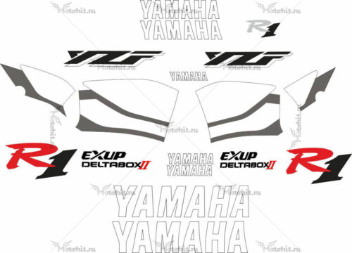 Комплект наклеек Yamaha YZF-R1 1999 RED-R