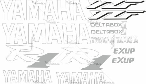 Комплект наклеек Yamaha YZF-R1 2000