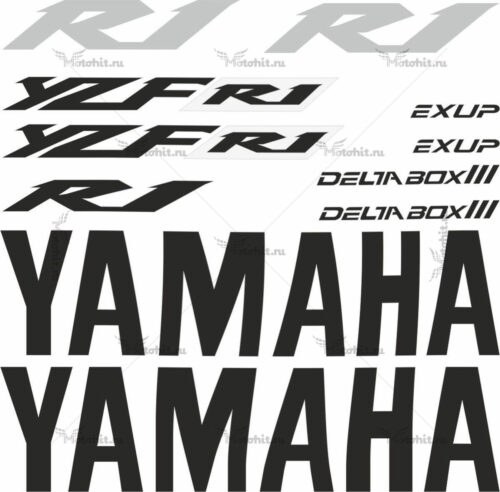 Комплект наклеек Yamaha YZF-R1 2002 KIT