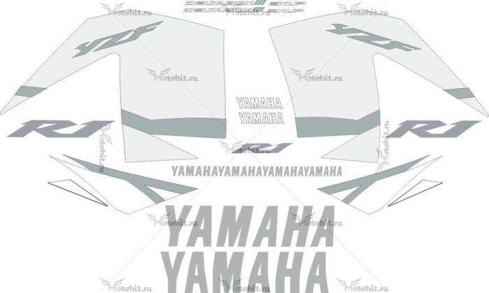 Комплект наклеек Yamaha YZF-R1 2002 SIDES