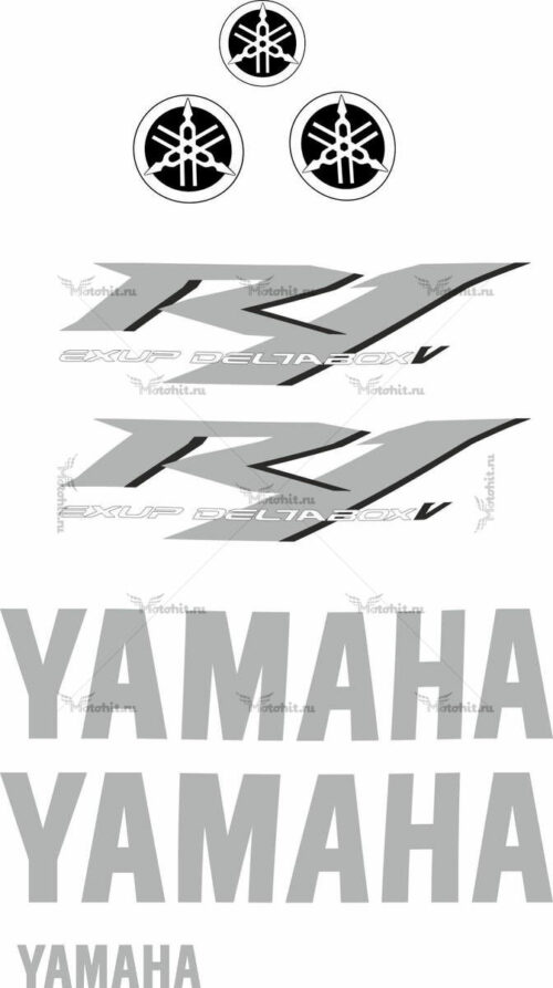 Комплект наклеек Yamaha YZF-R1 2004 TXT