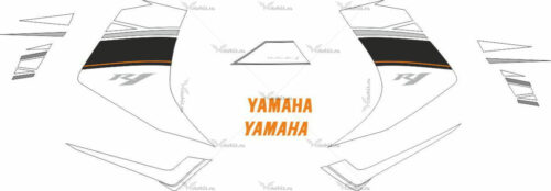 Комплект наклеек Yamaha YZF-R1 2008 BLUE