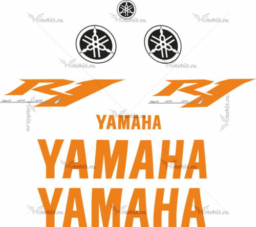 Комплект наклеек Yamaha YZF-R1 2009 TXT